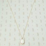 Lively Opal Pendant in Yellow Gold