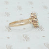 oec diamond and opal ring side view