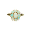 Vintage Opal Cluster Ring