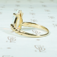 Polychromatic Vintage Opal Solitaire Ring by 720