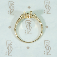 Polychromatic Vintage Opal Solitaire Ring by 720