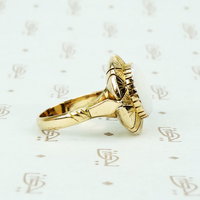 Sunny Gold Vintage 1970's Opal Ring
