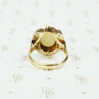 Sunny Gold Vintage 1970's Opal Ring