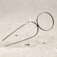 Modern Oval White Brass Hair Pin from Favor
