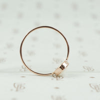 Recycled Rose Gold Opal Ring by GSL