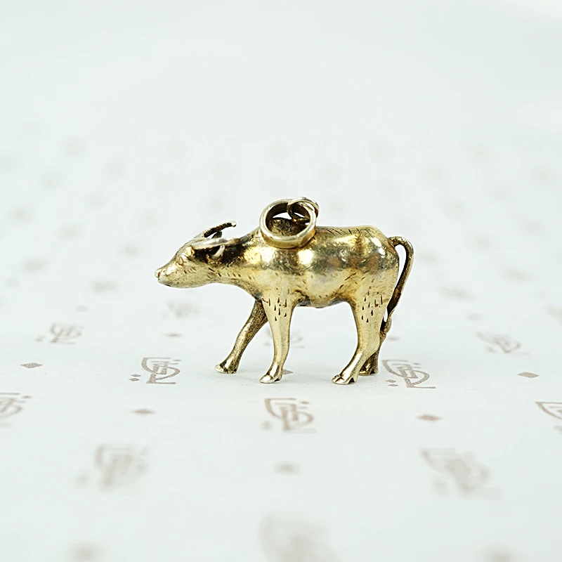 silver gilt oxen