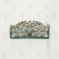 Edwardian Stylized Garden Brooch