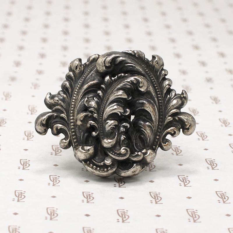 Feathers & Fronds Victorian Revival Dress Clip