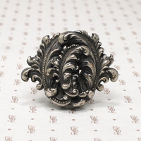 Feathers & Fronds Victorian Revival Dress Clip