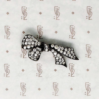 Charming Little Jaunty Bow Brooch
