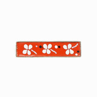 Brightly colored Enameled Brooch Mid Century Modern Pereli Metall