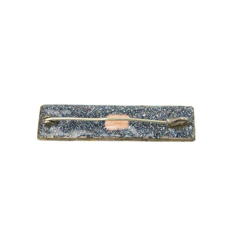 Brightly colored Enameled Brooch Mid Century Modern Pereli Metall