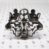 Lacy and Light Vintage Cini Cherub Brooch