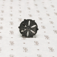 Georgian Era Silver Lace Pin