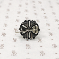 Georgian Era Silver Lace Pin