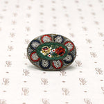 Cheerful Italian Micro Mosaic Brooch