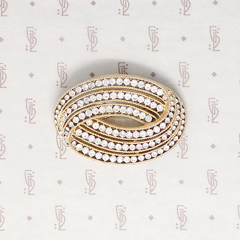 Möbius Loop Brooch by Trifari