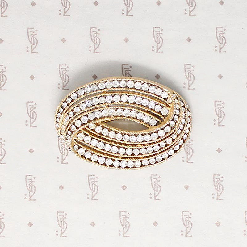 Möbius Loop Brooch by Trifari