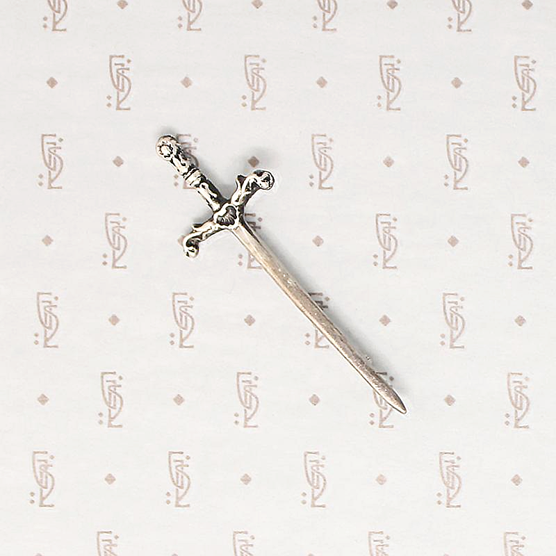 Henderson & Horner Bros Sterling Sword Brooch