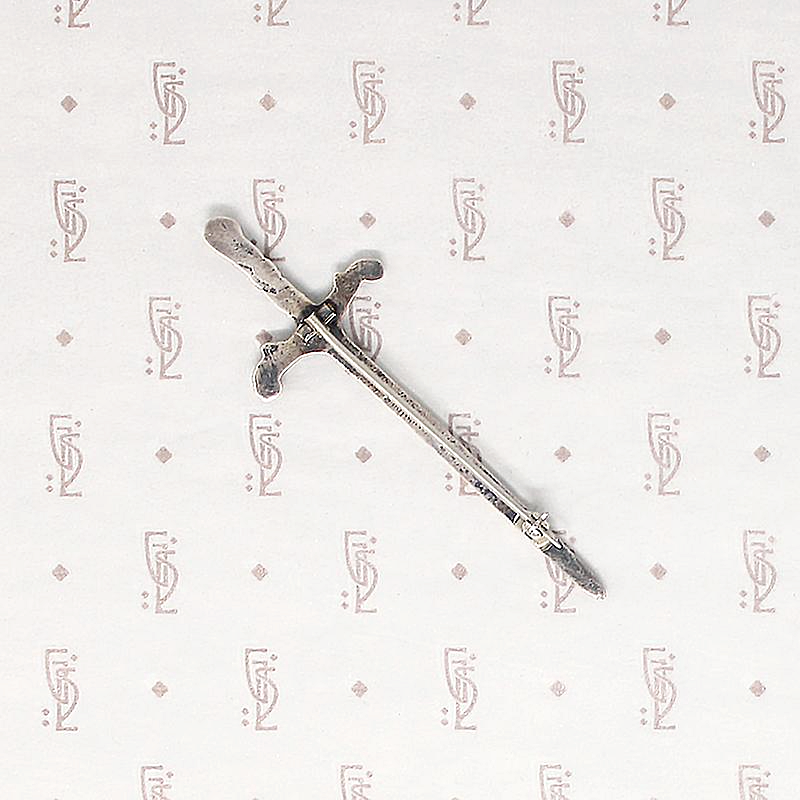 Henderson & Horner Bros Sterling Sword Brooch