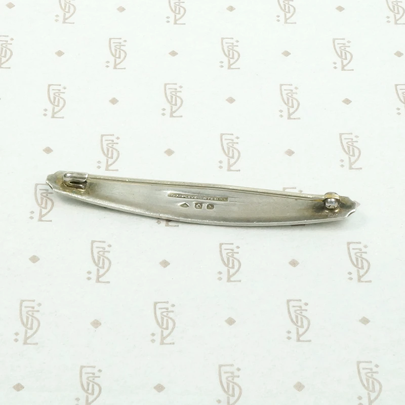 Delicate Pastels Champlevé Enamel Bar Pin
