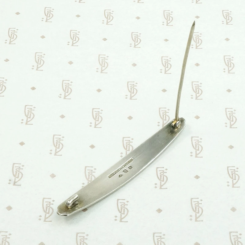 Delicate Pastels Champlevé Enamel Bar Pin