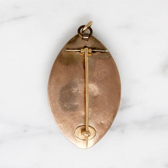Georgian French Amatory Jewel in Rose Gold