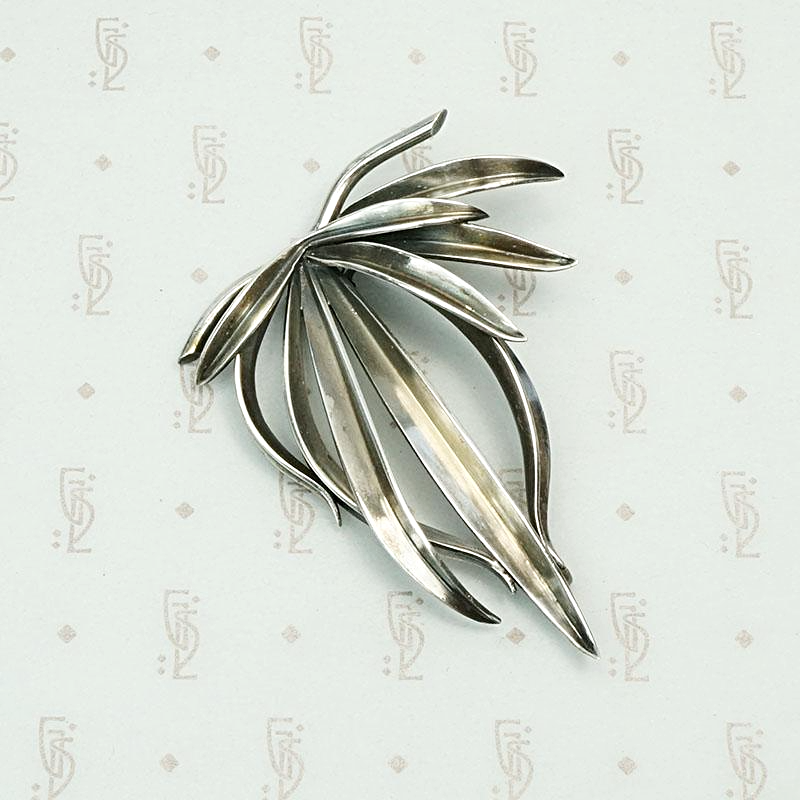 Danish Silver Brooch by Gertrud Enger