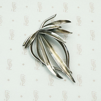 Danish Silver Brooch by Gertrud Enger