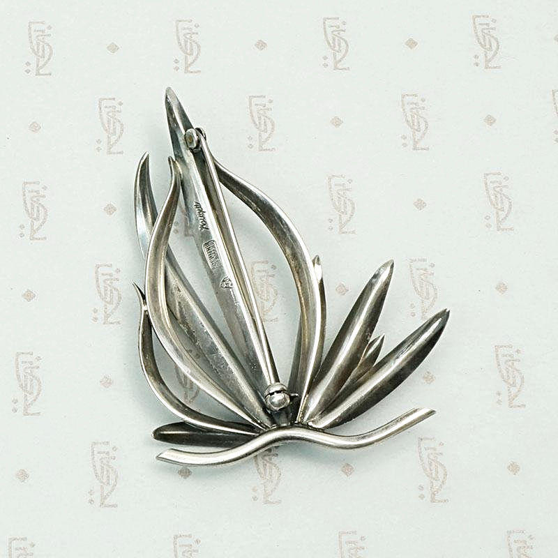 Danish Silver Brooch by Gertrud Enger