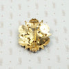 Glittering Garnet Floral Cluster Brooch