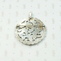 Kalo "Puffy" Pin Silver Dogwood Tree