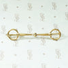 14k Gold Eggbutt Snaffle Brooch