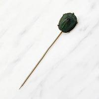 Genuine Scarab Antique Stick Pin