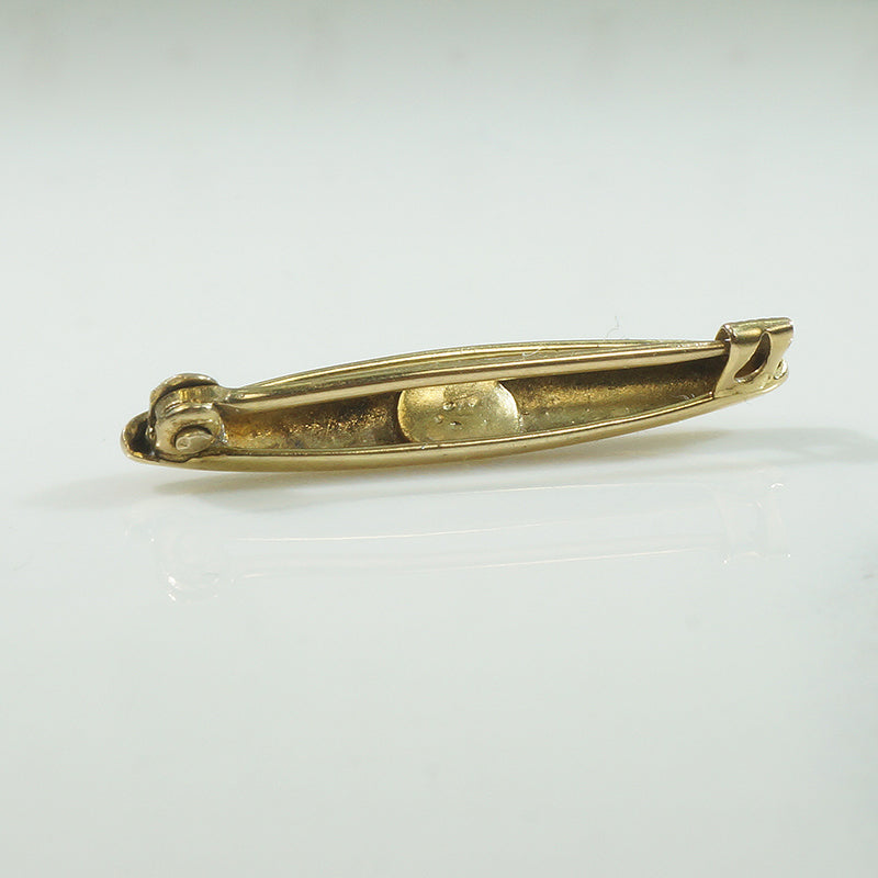 Little Gold Star Set Pearl Lingerie Pin