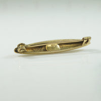 Little Gold Star Set Pearl Lingerie Pin