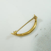 Lovely 19thc Crescent Moon Pin