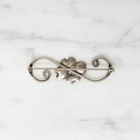 NYE Sterling Dogwood Blossom Brooch