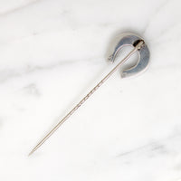 Antique Marble Horseshoe Stick Pin