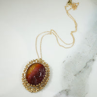 Carnelian Intaglio Pendant of Pan