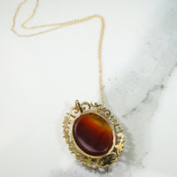 Carnelian Intaglio Pendant of Pan