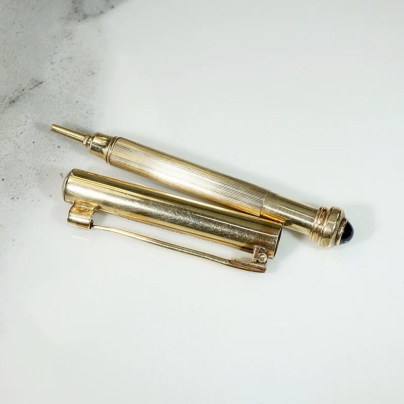 Victorian "Clark's Brooch Pencil" in 9k Gold