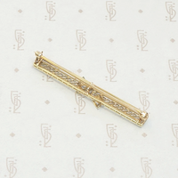 Sweetest Little Art Deco Bow Pin