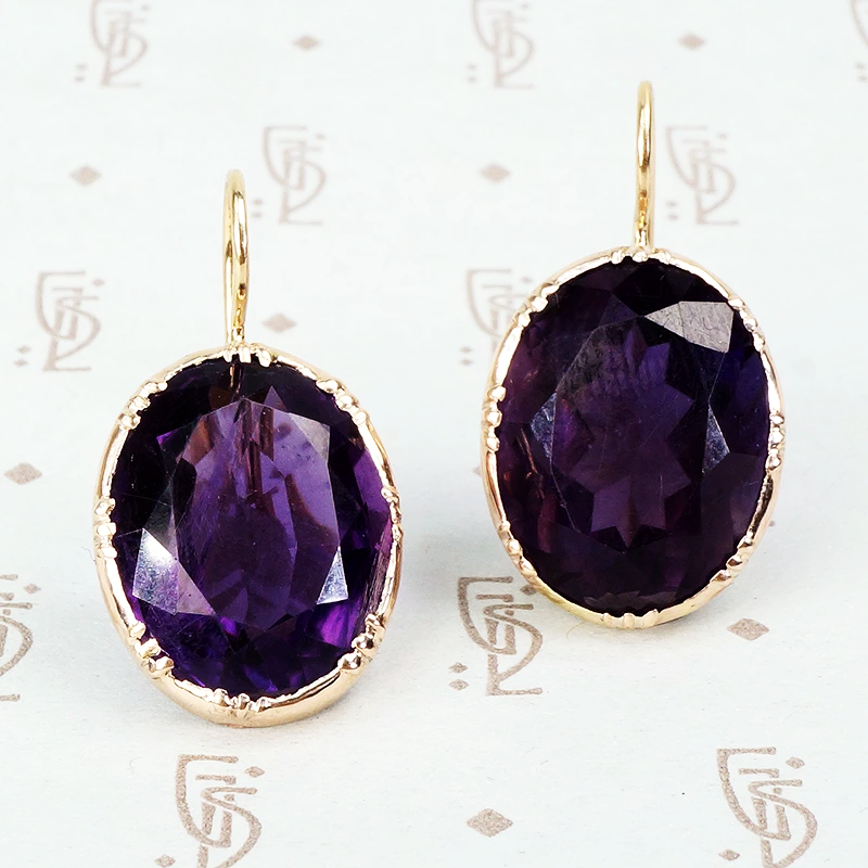 large amethyst gold circa 1850 amethysts