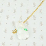Hand Carved Vintage Jade Pendant