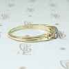 1940's Palladium and 14k Diamond Band