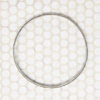 The Patterned Silver Bangle from Allie B.