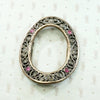 Regency Era Gold & Silver Buckle with Sapphires