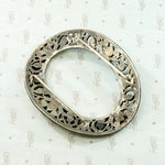 Regency Era Gold & Silver Buckle with Sapphires
