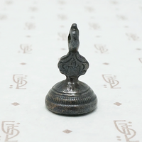 Lady Jane Georgian Fire Gilded Bronze Fob Seal